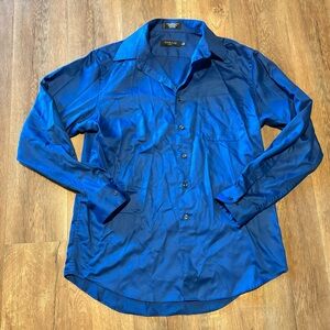 Men’s Blue Dress Shirt